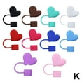 thumbnail image 4 of Silicone Heart Straw Cover for Cup,Valentines Reusable Heart Straw Toppe,10Mm/0.4Inch Straw Tip Lid Protector For 30/40Oz Cup Accessories,Valentines Day Funny Gifts, 4 of 9