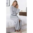 thumbnail image 4 of Long Women's Cotton Robes - Soft Robe Womens, 4 of 6