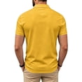 thumbnail image 5 of Golf Polo Shirts for Men Short Sleeve Collared Button Up Tees Casual Lightweight Quick Dry Work T Shirts, 3XL, 5 of 9
