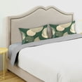 thumbnail image 3 of Yayeee Pillowcase Queen Size Set of 2 Satin Wrinkle Resistant Pillow Case, Beige Abstract, 3 of 7