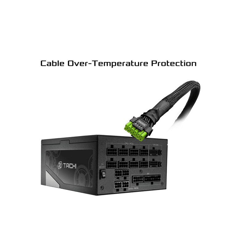 ASRock TC-1300T 1300 W ATX3.1 & PCIe5.1 80 PLUS TITANIUM Certified