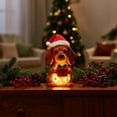 thumbnail image 5 of FeiFu Christmas Creatives Light-Up Puppy Night Light Decor Adorable Puppy-Shaped Night Light with LED for Bedroom Tabletop and Christmas Ambience, 5 of 9
