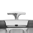 thumbnail image 3 of Fichiouy Stainless Steel Food Warmer Chafing Dishes Buffet Set for Parties Warming Tray, 3 of 11