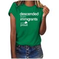 thumbnail image 1 of Fête de la Saint-Patrick Shirt Women Saint-Valentin Day Imprimé Hiver Décontracté Floral Haut Fête de la Saint-Patrick Shirts for Women, 1 of 4