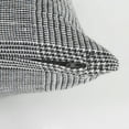 thumbnail image 6 of Mercana Ramone 14 X 26 White And Black Fabric Decorative Pillow Cover, 6 of 6