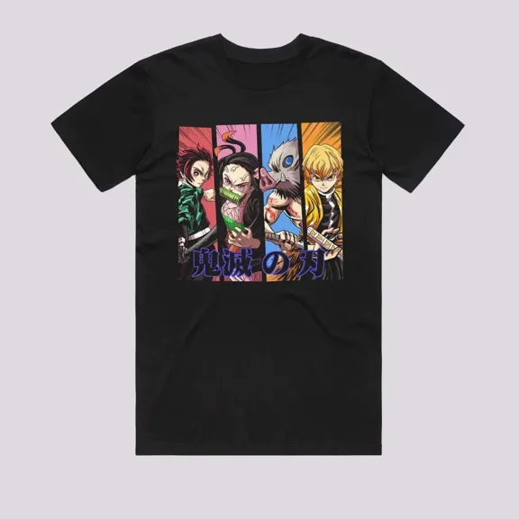 Reprint Rare Anime Demon Slayers T-Shirt Size S-5XL, Gift For Friends, For Kids