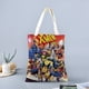 thumbnail image 2 of X-Men '97 Bolso de tela con estampado de lienzo para mujer, bolsa de compras reutilizable y estética, con cremallera interior, regalo para mujer,40*40cm., 2 of 6