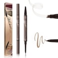 thumbnail image 1 of Crayon à Sourcils 2-en-1, Stylo de Microblading 3D Imperméable Longue Tenue (Brun Clair), 1 of 8