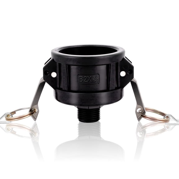330 275 Gallon IBC Tote Tank Adapter Fittings 2" Cam Lock x Garden Hose Food Garden for Water Tank