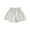 White, variant on fatyb Summer Shorts for Girls Ruffle Elastic High Waist Cotton Linen Casual Shorts Lightweight Kids Shorts