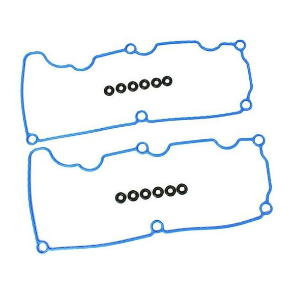 Valve Cover Gasket Set - Compatible with 2001 - 2005, 2007 - 2010 Ford Explorer Sport Trac 4.0L V6 (Fits From 07/24/2000) 2002 2003 2004 2008 2009