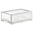 thumbnail image 2 of Caja de almacenamiento de escritorio Organizador de oficina apilable extraíble de gran tamaño Estuche transparente de escritorio para material de oficina, Caja organizadora de escritorio M, 2 of 8