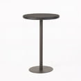thumbnail image 2 of Noble House Dominic Table de Bar Ronde en Osier Multibrun 26 Pouces pour Extérieur, 2 of 6
