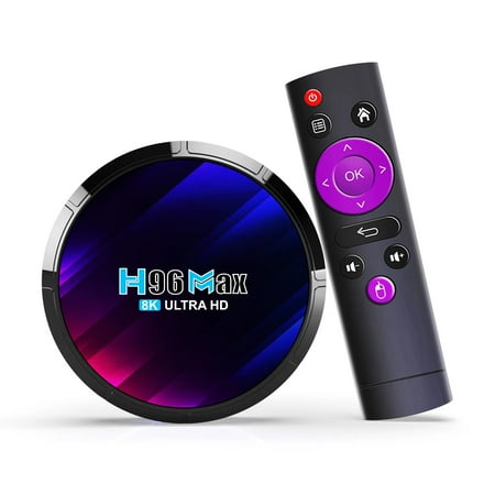 H96 MAX Wireless Hdmi Display Adapter 4K Ultra HD Media Player WiFi 6 BT 5.0 16GB Streaming Video for iPhone iPad,Android Tiktok,YouTube Mirroring to TV HD Video Sync