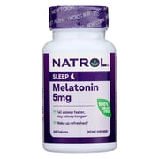 Natrol Melatonin 5 mg Tablets, 60 Ct