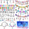 thumbnail image 1 of 112 UNIDS Navidad Jewerly Making Kit Charm Bracelet Collares Presente Pandora Aleación Beads Set DIY Niño Pulsera Envío Gratis, 1 of 1
