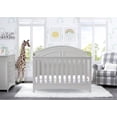 thumbnail image 2 of Delta Children Perry 6-in-1 Convertible Crib, Greenguard Gold Certified, Converts to Toddler Bed, Daybed, Sofa Bed & Full-Size Bed with/without Headboard, Fits Standard Crib Mattress, Moonstruck Grey, 2 of 14