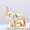 Gold, variant on Clearance Sale!Ceramic Elephant Statue Animal Figurines Ornaments Home Decor,Gold Good Luck Elephant Figurines,Modern Style Sculpture for ​Office Desktop Bookshelf Living Room