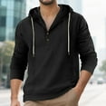 thumbnail image 2 of VJATTWR Men's Big & Tall Long Sleeve Shirt, Comfortable Relaxed Fit, Thermal Style L, 2 of 9