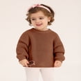 thumbnail image 4 of Usaibhir Toddler Baby Girl Boy Knit Sweater Blouse Pullover Sweatshirt Warm Crewneck Long Sleeve Tops Fall Winter Clothes for 9M-4Y, 4 of 11