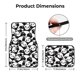 thumbnail image 5 of Fotbe Seamless Pattern Cute Panda Juego de 4 Tapetes para Auto con Estampado – Alfombrillas de Goma Reforzada, Diseño Antideslizante, Protección para Todo el Año – Vehículos, Autos, Camionetas y SUVs, 5 of 7