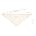 thumbnail image 2 of HINTRMENT 2Pcs Crochet Bandana Headband Triangle Hair Scarf Assorted Colors Comfortable Fashionable, 2 of 8