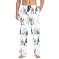 thumbnail image 5 of Christmas House Landscape Men's Pajama Pants Cotton Long Sleepwear Lounge Pants L, 5 of 7