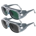 thumbnail image 1 of MasteelfCA 2pcs Safety Welding Glasses Polished Eyes Goggles Welding Eye Protector, 1 of 8
