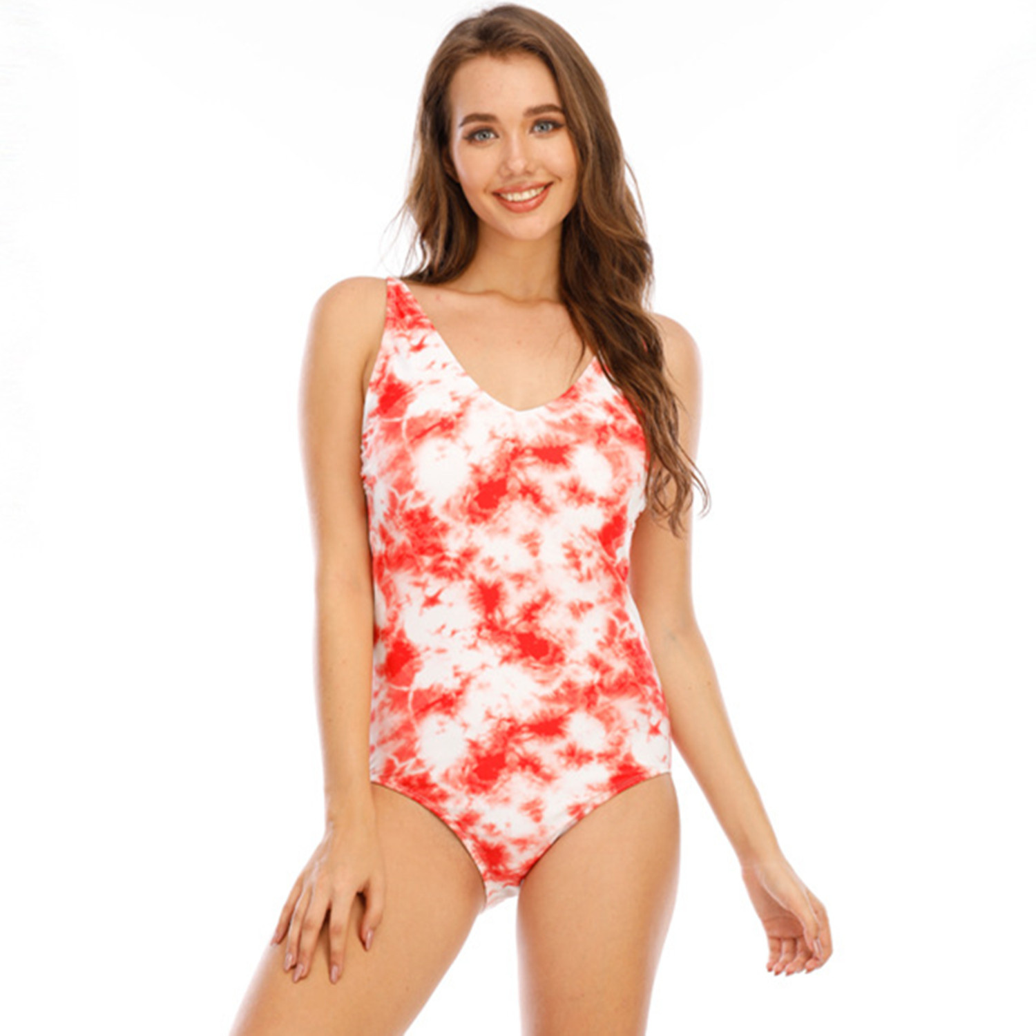YNIQUE Women's One Piece Swimsuit - Tummy Control, Ruched, Square Neck, Built-in Bra, 2025 Styles
