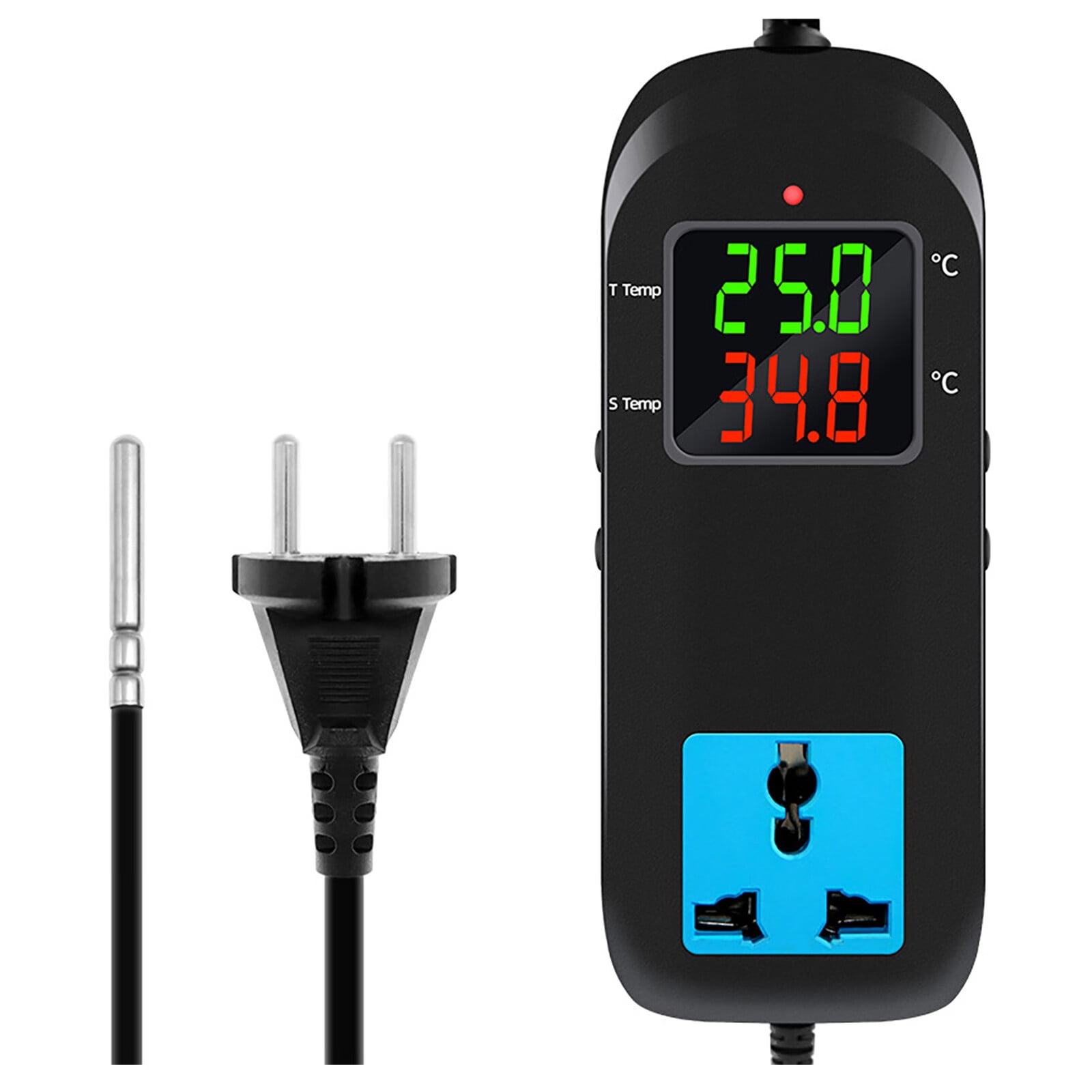 Digital (Eurocode) Cooling Smart Heating 90V250V Regulator And