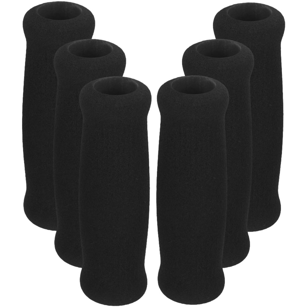 IBASETOY 6Pcs Walking Stick Accessories Cane Handle Grip Replacement Sponge Reduce Hand and Wrist Pain Daily Use