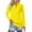 Yellow, variant on Polo Shirts for Women Long Sleeve V Neck Button Down Casual Golf Tshirt Workout Athletic Tops Work Business Golf Sport Tee Yellow S
