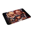 thumbnail image 2 of Lsque Chucky Pattern Doormat, Durable Flannel Fabric, Waterproof Stain and Fade Resistant, Low Profile,Indoor Outdoor Door Mats, Easy Clean Patio Entrance Mat, 16x24in, 2 of 8