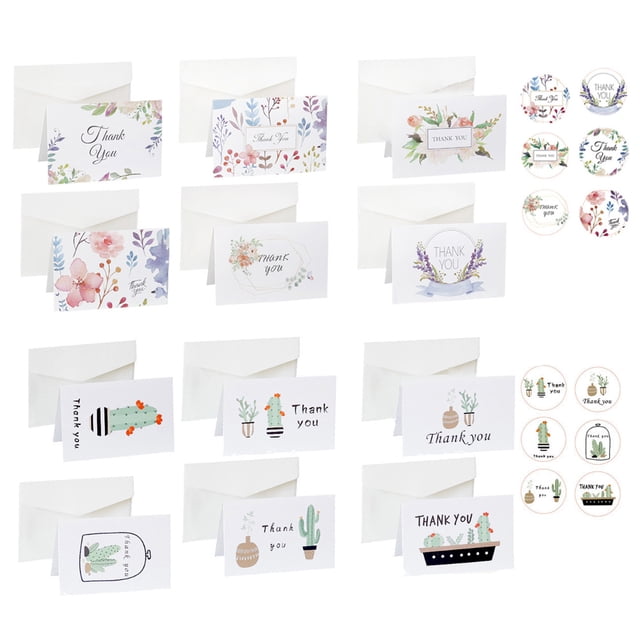 FloreceBien Thank You Cards, Thank You Cards with Envelopes, Thank You Notes Cards, Thank You Card, Christmas Gifts