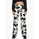 thumbnail image 1 of Sunloudy, pantalones vaqueros coreanos de pierna ancha para mujer, pantalones vaqueros de cintura alta con estampado de patrón de vaca a la moda con bolsillo Sunloudy XS S M L, 1 of 7
