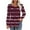 Wine, variant on biudgviw Fall Tops for Women Crew Neck Flowy Long Sleeve Trendy Shirts Loose Fit Comfortable Tee Vacation Tunic Clothes