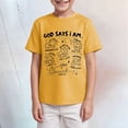 thumbnail image 2 of Gubotare Toddler Boy T Shirt Boys Girls Shirts Graphic T-Shirt Kids Novelty Short Sleeve Animal Print Tees 3T 4T (Yellow,3-4 Years), 2 of 4