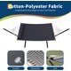 thumbnail image 4 of Gris oscuro (flat) 2 - person hammock suite con collapsible steel frame - ideal para para backyard y camping (450lb support, uv - resistant, comes con almacenamiento bag), 4 of 5