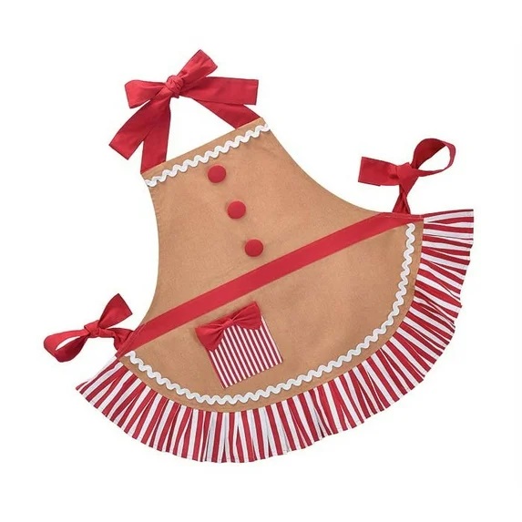 burton+BURTON Adult Gingerbread Apron With Buttons