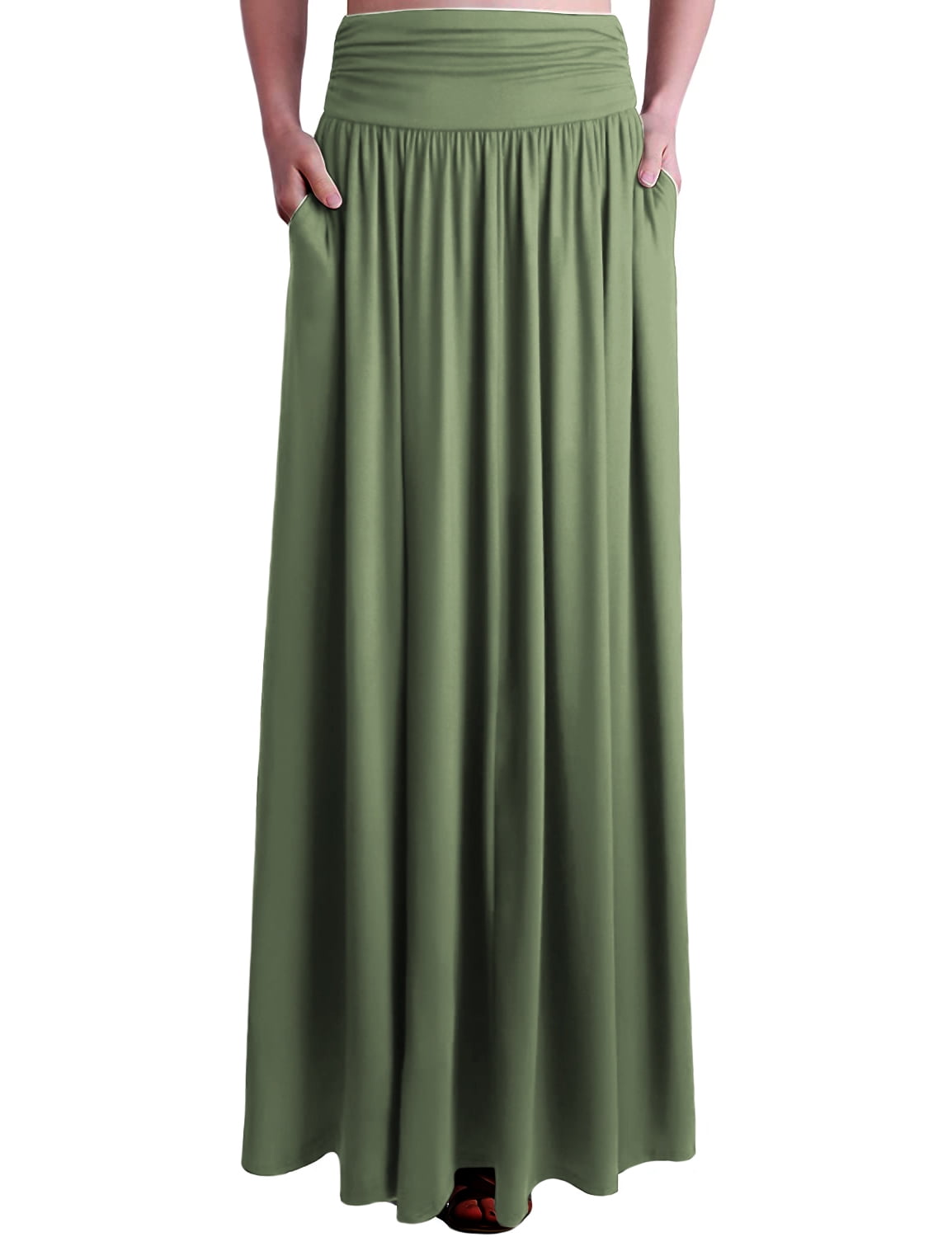 super flowy maxi skirt