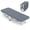 Light Gray, variant on ijuicy 75"x24" Folding Bed with Memory Foam Mattress, Foldable Portable Rollaway Bed with Lockable Wheels,Light Gray
