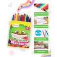 thumbnail image 3 of Juego de rotuladores para colorear D-fantix, 144 unidades, lavables para niños, 3 of 7