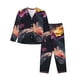 thumbnail image 1 of Balery Explosive Fluid Splash Art Conjunto de Pijama con Estampado para Mujer, Conjunto de Dos Piezas con Manga Larga, Ropa de Dormir Suave con Bolsillos, Pijamas Cómodos-Medium, 1 of 7