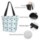 thumbnail image 4 of Fotbe Turtle Bolsa de Playa con Estampado, Bolsa de Hombro, Bolsa de Mano Espaciosa, Bolsa de Viaje Ligera, Bolsa de Compras Versátil, 4 of 6