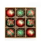 thumbnail image 2 of Juego de bolas navideñas pintadas a mano con elementos temáticos navideños, adornos colgantes para árbol de Navidad, 2 of 4