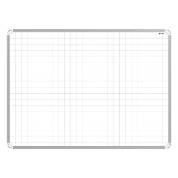 Pizarrón Metálico. Alfra Phantom Platino 80x120