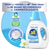 All Sensitive Fresh Liquid Laundry Detergent, Spring Breeze Scent, 36 oz, 24 Loads