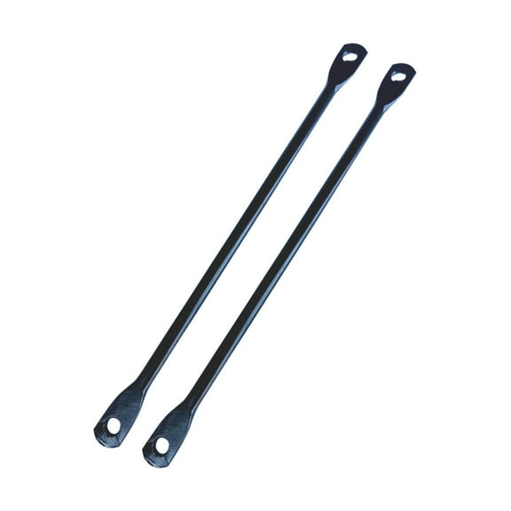 yotijay 2 Pieces Flat Bracket for Bikes Accessories Bike Rear Rack Extension Bracket Straight Round Rack
