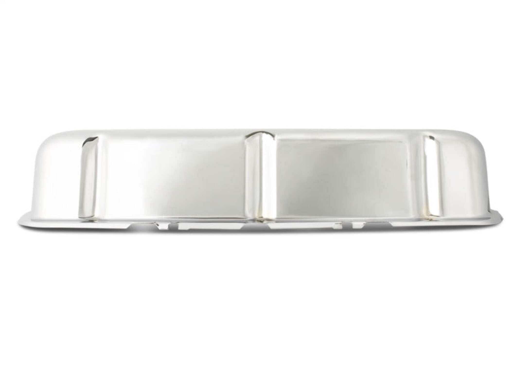 Ford FRD302-071 Steel Valve Cover Set with Ford Racing Logo, Chrome