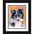 thumbnail image 1 of Kovacs, Anna Brigite 15x18 Black Ornate Wood Framed with Double Matting Museum Art Print Titled - Dog Eyes II, 1 of 4